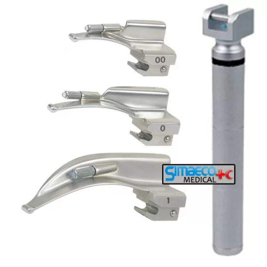 Conventional Mcintosh Laryngoscope Set Of Blades